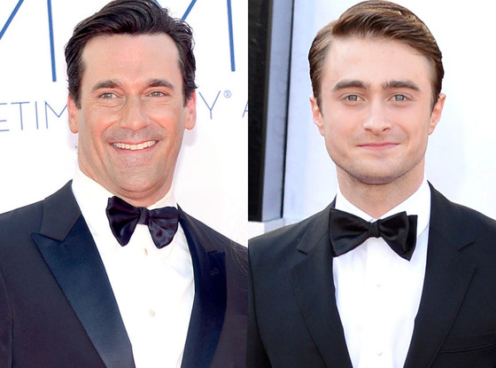Jon Hamm, Daniel Radcliffe Jon Hamm, Daniel Radcliffe